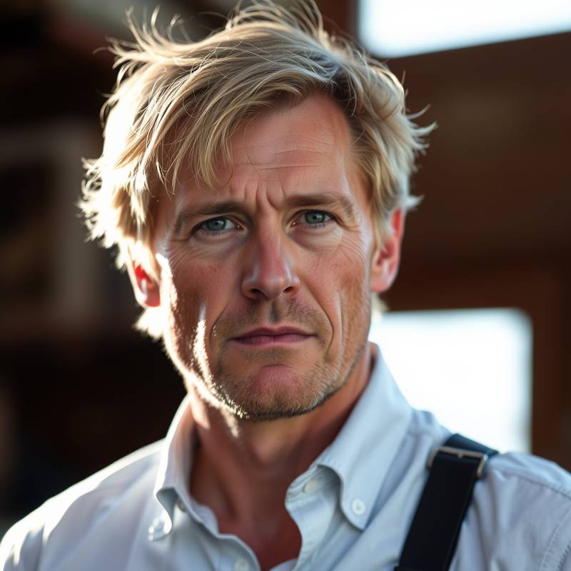 Portrett av Lars Hansen